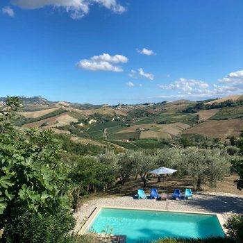 Panoramic view at Casa Ciao Bella, Carasaai, Italy